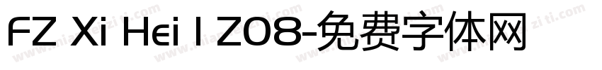 FZ Xi Hei I Z08字体转换